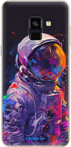 iSaprio Neon Astronaut - Samsung Galaxy A8 2018 - Phone Cover - Main image