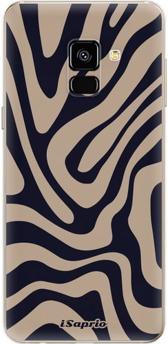 iSaprio Zebra Black - Samsung Galaxy A8 2018 - Phone Cover - Main image