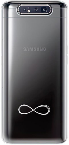 iSaprio čiré pouzdro - Infinity - Samsung Galaxy A80 - Phone Cover - Main image