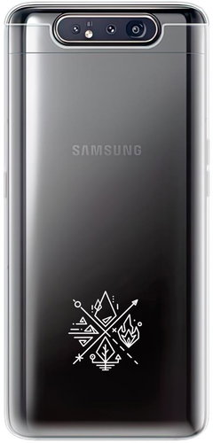iSaprio čiré pouzdro - Elements - Samsung Galaxy A80 - Phone Cover - Main image