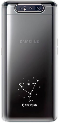 iSaprio čiré pouzdro - Kozoroh - Samsung Galaxy A80 - Phone Cover - Main image
