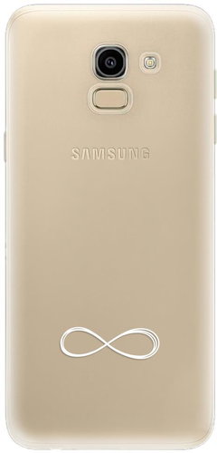 iSaprio Clear Case - Infinity - Samsung Galaxy J6 - Phone Cover - Main image