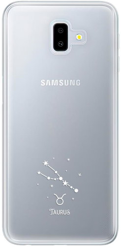 iSaprio čiré pouzdro - Býk - Samsung Galaxy J6+ - Phone Cover - Main image