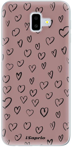 iSaprio Heart Dark - Samsung Galaxy J6+ - Phone Cover - Main image