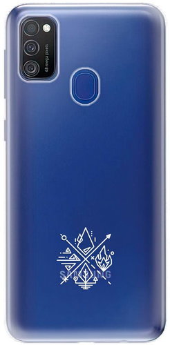 iSaprio čiré pouzdro - Elements - Samsung Galaxy M21 - Phone Cover - Main image