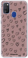 iSaprio Heart Dark - Samsung Galaxy M21 - Phone Cover