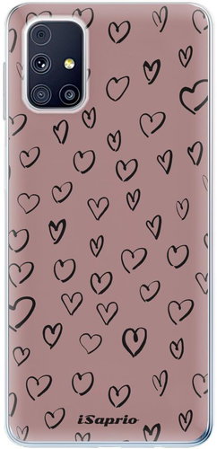 iSaprio Heart Dark - Samsung Galaxy M31s - Phone Cover - Main image