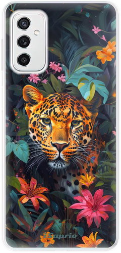 iSaprio Flower Jaguar - Samsung Galaxy M52 5G - Phone Cover - Main image