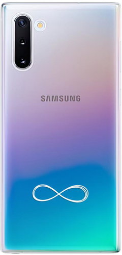 iSaprio Clear Case - Infinity - Samsung Galaxy Note 10 - Phone Cover - Main image
