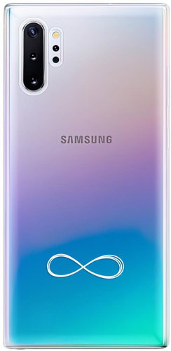 iSaprio Clear Case - Infinity - Samsung Galaxy Note 10+ - Phone Cover - Main image