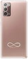 Phone Cover iSaprio Clear Case - Infinity - Samsung Galaxy Note 20 - Kryt na mobil