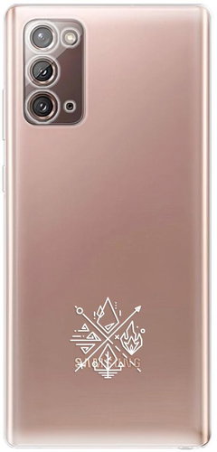 iSaprio čiré pouzdro - Elements - Samsung Galaxy Note 20 - Phone Cover - Main image