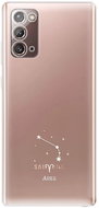 iSaprio čiré pouzdro - Beran - Samsung Galaxy Note 20 - Phone Cover