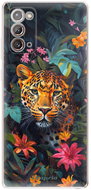 iSaprio Flower Jaguar - Samsung Galaxy Note 20 - Kryt na mobil