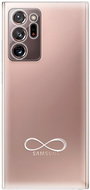 iSaprio čiré pouzdro - Infinity - Samsung Galaxy Note 20 Ultra - Phone Cover