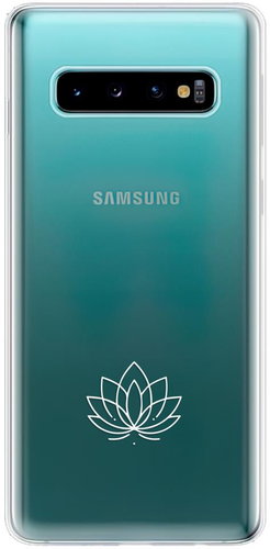 iSaprio clear case - Lotus - Samsung Galaxy S10 - Phone Cover - Main image