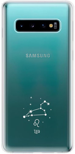 iSaprio clear case - Lion - Samsung Galaxy S10 - Phone Cover - Main image