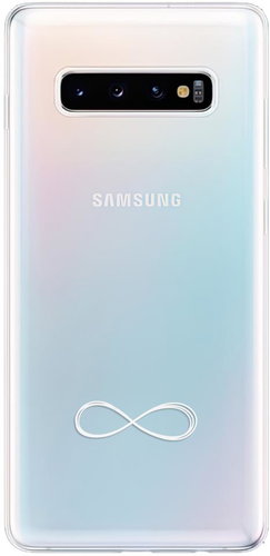iSaprio Clear Case - Infinity - Samsung Galaxy S10+ - Phone Cover - Main image