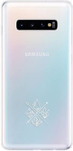 iSaprio čiré pouzdro - Elements - Samsung Galaxy S10+ - Phone Cover - Main image