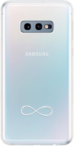 iSaprio Clear Case - Infinity - Samsung Galaxy S10e - Phone Cover - Main image