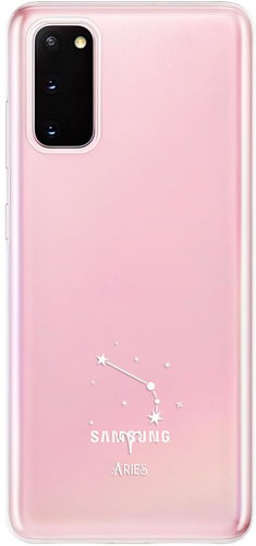 iSaprio clear case - Aries - Samsung Galaxy S20 - Phone Cover - Main image