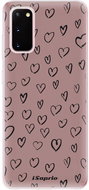 iSaprio Heart Dark - Samsung Galaxy S20 - Phone Cover