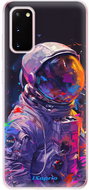 iSaprio Neon Astronaut - Samsung Galaxy S20 - Phone Cover