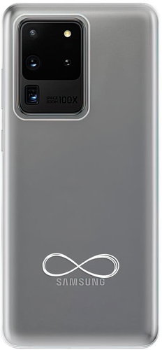 iSaprio čiré pouzdro - Infinity - Samsung Galaxy S20 Ultra - Phone Cover - Main image