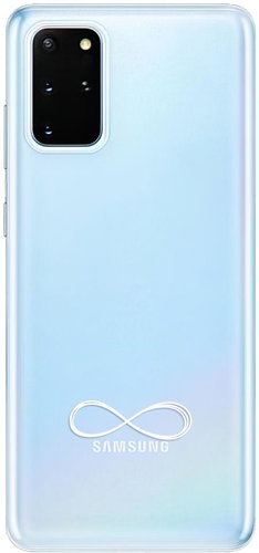 iSaprio Clear Case - Infinity - Samsung Galaxy S20+ - Phone Cover - Main image