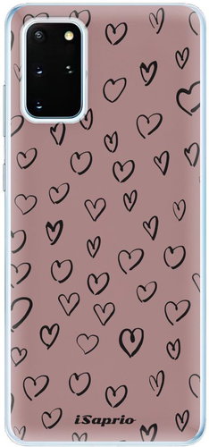 iSaprio Heart Dark - Samsung Galaxy S20+ - Phone Cover - Main image