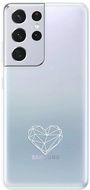 iSaprio číre puzdro - Digital Love - Samsung Galaxy S21 Ultra - Kryt na mobil