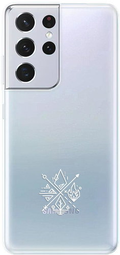 iSaprio čiré pouzdro - Elements - Samsung Galaxy S21 Ultra - Phone Cover - Main image