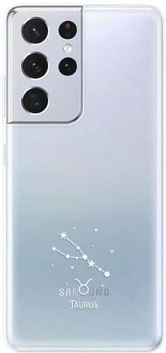 iSaprio clear case - Taurus - Samsung Galaxy S21 Ultra - Phone Cover - Main image