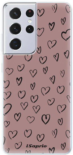 iSaprio Heart Dark - Samsung Galaxy S21 Ultra - Phone Cover - Main image