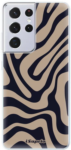 iSaprio Zebra Black - Samsung Galaxy S21 Ultra - Phone Cover - Main image