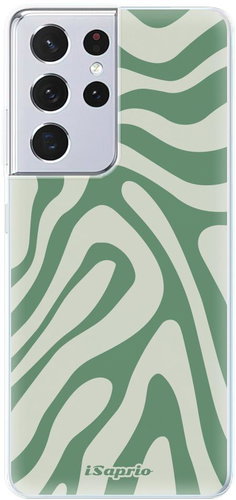 iSaprio Zebra Green - Samsung Galaxy S21 Ultra - Phone Cover - Main image