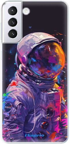 iSaprio Neon Astronaut - Samsung Galaxy S21+ - Phone Cover - Main image