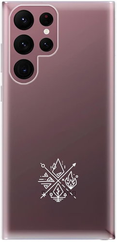 iSaprio čiré pouzdro - Elements - Samsung Galaxy S22 Ultra 5G - Phone Cover - Main image