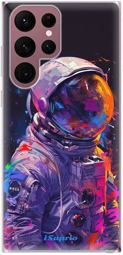 iSaprio Neon Astronaut - Samsung Galaxy S22 Ultra 5G - Phone Cover - Main image