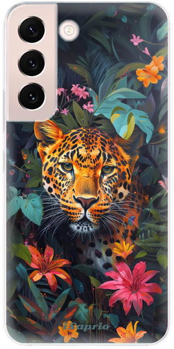 iSaprio Flower Jaguar - Samsung Galaxy S22+ 5G - Phone Cover - Main image