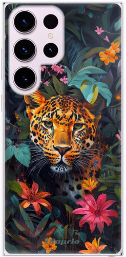 iSaprio Flower Jaguar - Samsung Galaxy S23 Ultra - Phone Cover - Main image