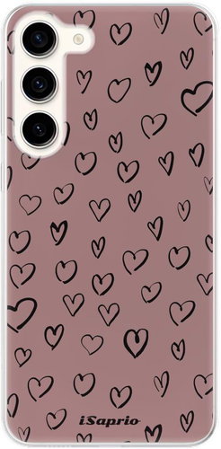 iSaprio Heart Dark - Samsung Galaxy S23+ 5G - Phone Cover - Main image