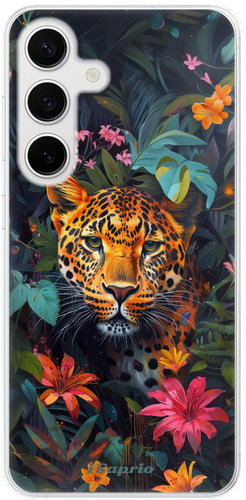 iSaprio Flower Jaguar - Samsung Galaxy S24 - Phone Cover - Main image