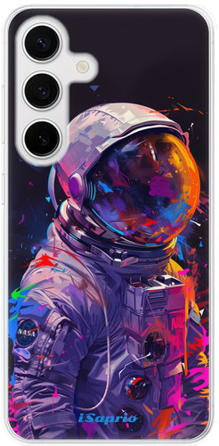 iSaprio Neon Astronaut - Samsung Galaxy S24 - Phone Cover - Main image