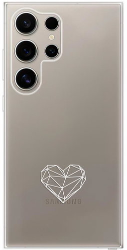 iSaprio clear case - Digital Love - Samsung Galaxy S24 Ultra - Phone Cover - Main image