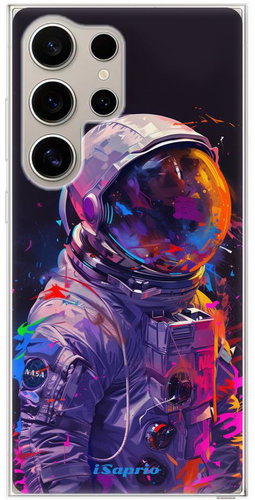 iSaprio Neon Astronaut - Samsung Galaxy S24 Ultra - Phone Cover - Main image