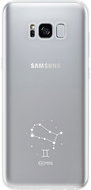 iSaprio čiré pouzdro - Blíženci - Samsung Galaxy S8 - Phone Cover