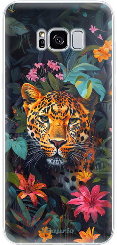 iSaprio Flower Jaguar - Samsung Galaxy S8 - Phone Cover - Main image