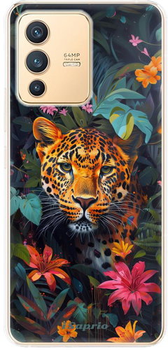 iSaprio Flower Jaguar - Vivo V23 5G - Phone Cover - Main image