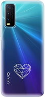 iSaprio čiré pouzdro - Digital Love - Vivo Y20s - Phone Cover